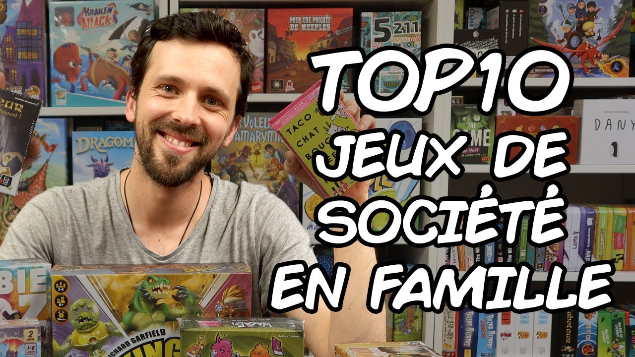Mon Top 10 des jeux de société en famille : Baptiste