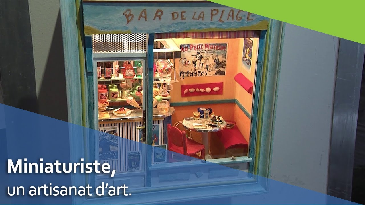 Miniaturiste, un artisanat d'art.
