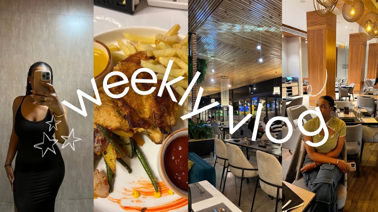 Weekly vlog:ibyambayeho narimfuye😭,trying a new restaurant in Kigali 🧑‍🍳,Christmas season 🎄🎅