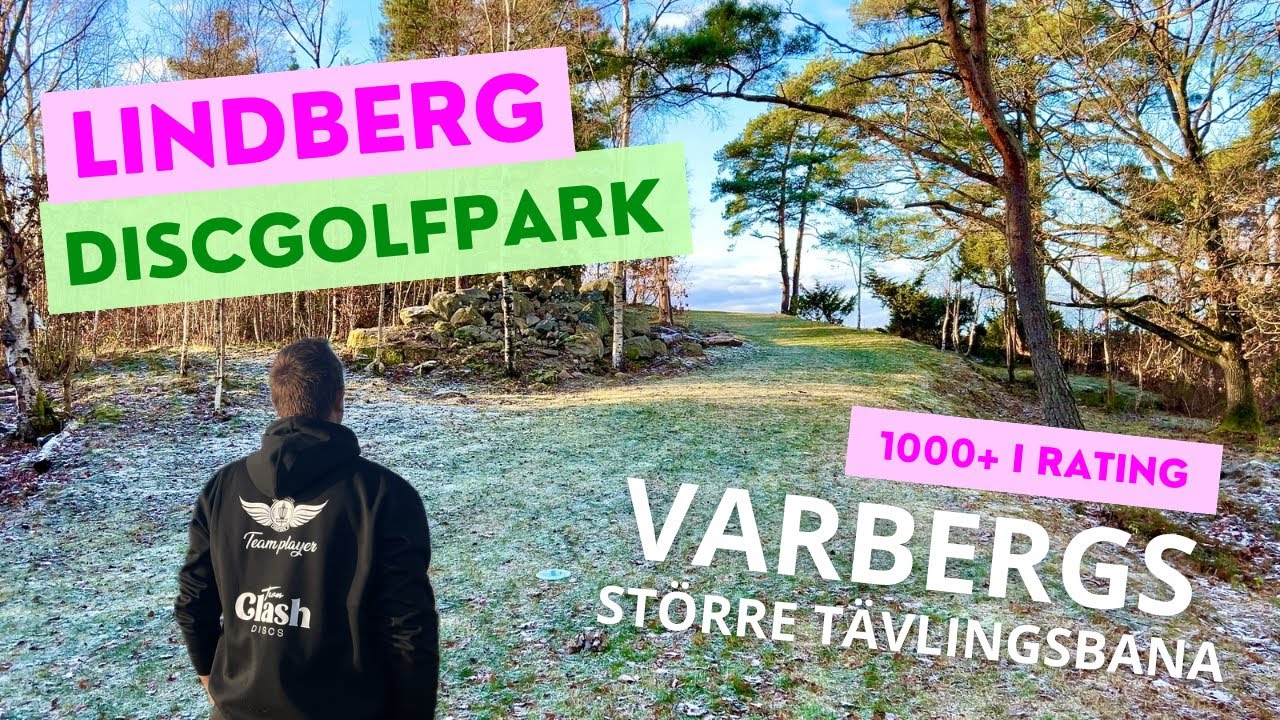 LINDBERG DiscGolfPark - 1000+ i rating på Varbergs pärla?