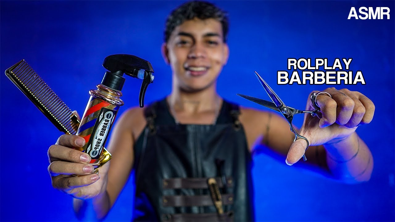 ASMR DE BARBERIA ROLPLAY💈✂️ (ASMR en ESPAÑOL)