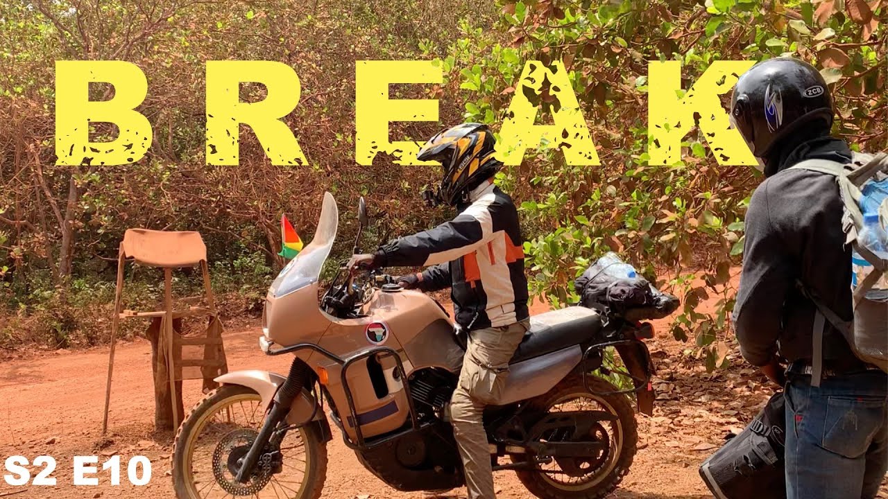 Guinea🇬🇳 to Senegal🇸🇳: First dirt road approaching Guinea-Bissau🇬🇼 | S2 E10  | Motorbike Adventure