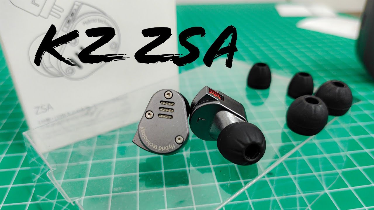 unboxing KZ ZSA