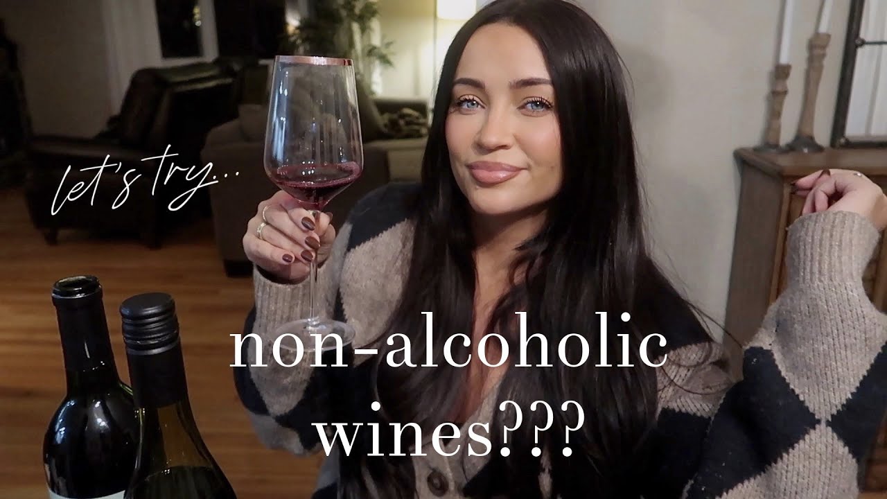 trying NON-ALCOHOLIC WINES so you don't have to 🤰🏻🍷