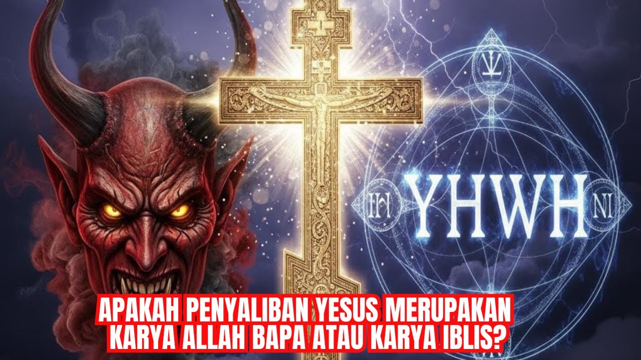 APAKAH  PENYALIBAN YESUS MERUPAKAN KARYA ALLAH BAPA ATAU KARYA IBLIS?