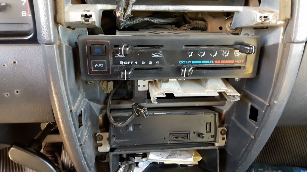 PANEL DE CONTROL AIRE ACONDICIONADO Y CALEFACCIÓN