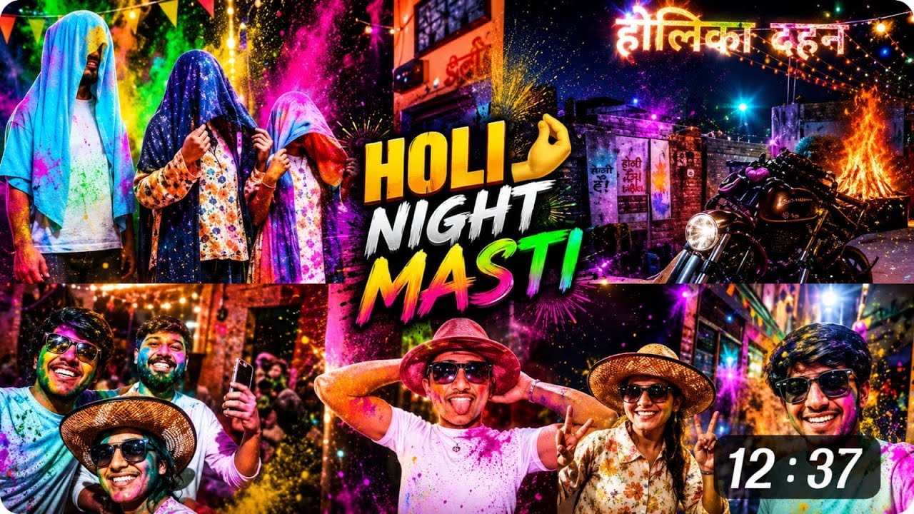 Holi ki special tyaari😂 