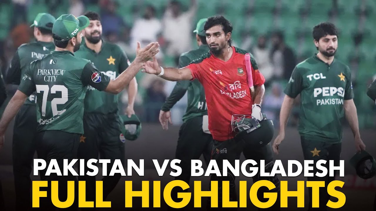 Full Highlights | Pakistan vs Bangladesh | 2nd T20I, 2025 | PCB | M3L1K
