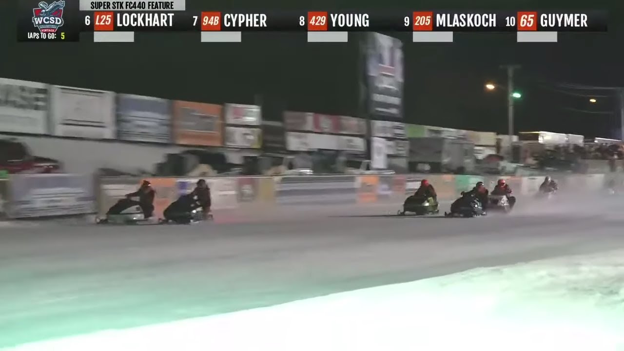 Super Stock FC/440 Feature | Vintage World Championship Snowmobile Derby 1.8.2021