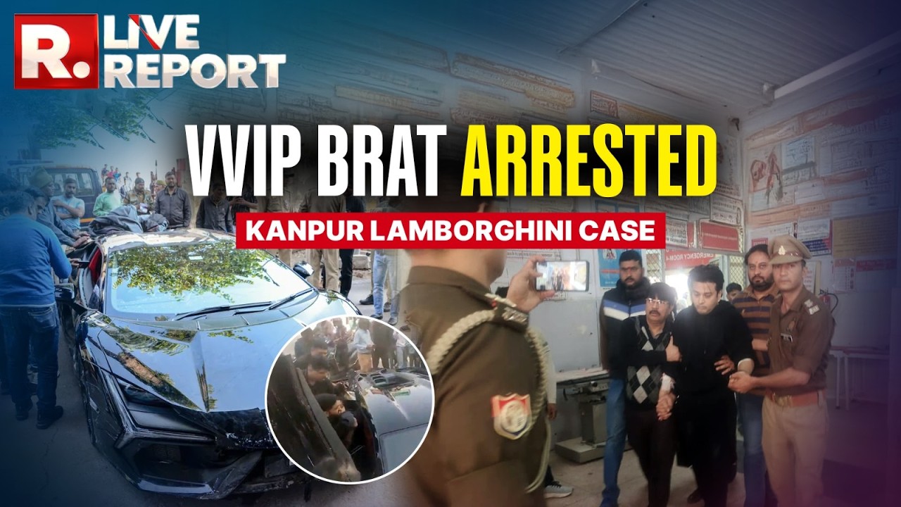 LIVE Report: Tobacco Baron's Son Shivam Mishra Arrested In Lamborghini Car Crash Case