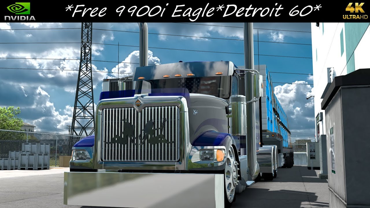 *Free 9900i Eagle*Detroit 60* Insulation Panels Hauled Waco to Dallas *JBX2/TAA* ATS 4K 1.53