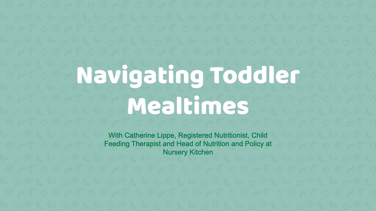 Navigating Toddler Mealtimes Webinar