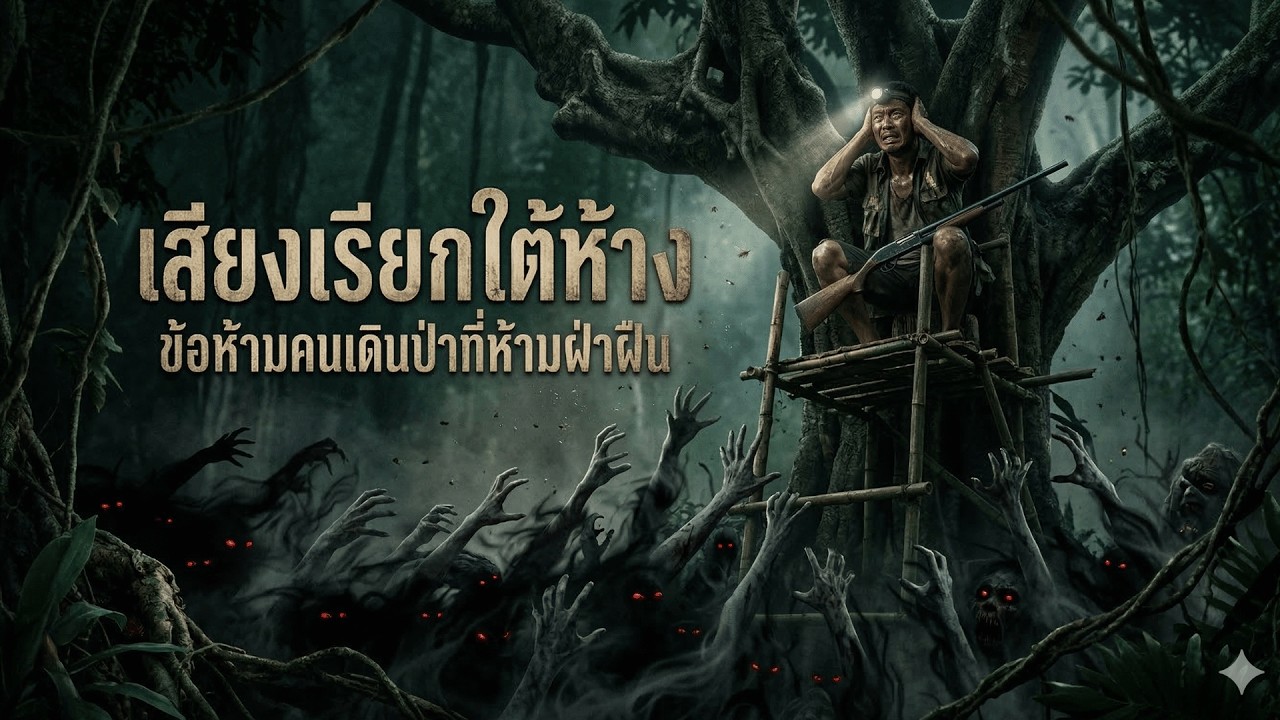เสียงเรียกใต้ห้าง ข้อห้ามคนเดินป่าที่ห้ามฝ่าฝืน : หลอนไปเรื่อย #horror #เล่าเรื่องผี #เรื่องเล่า
