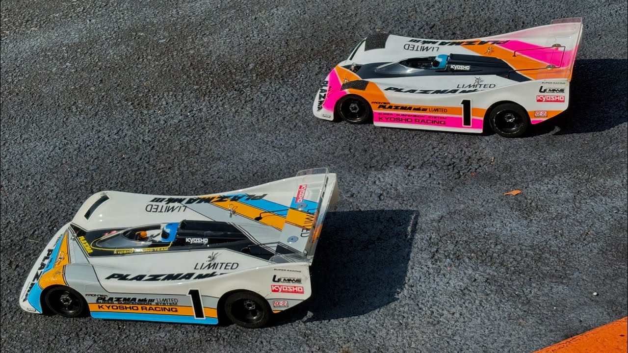 Kyosho Le Mans Plazma and Fantom RC Pan Cars