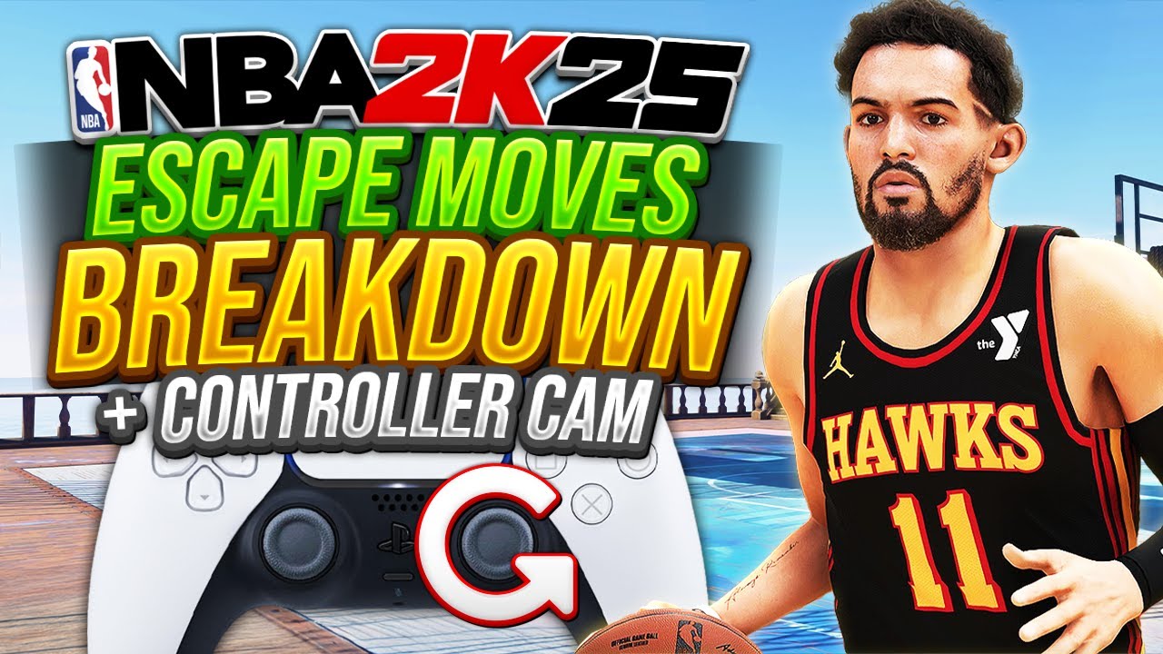 NBA 2K25 How to Dribble for Beginners & Best Dribble Tutorial for ESCAPE Moves