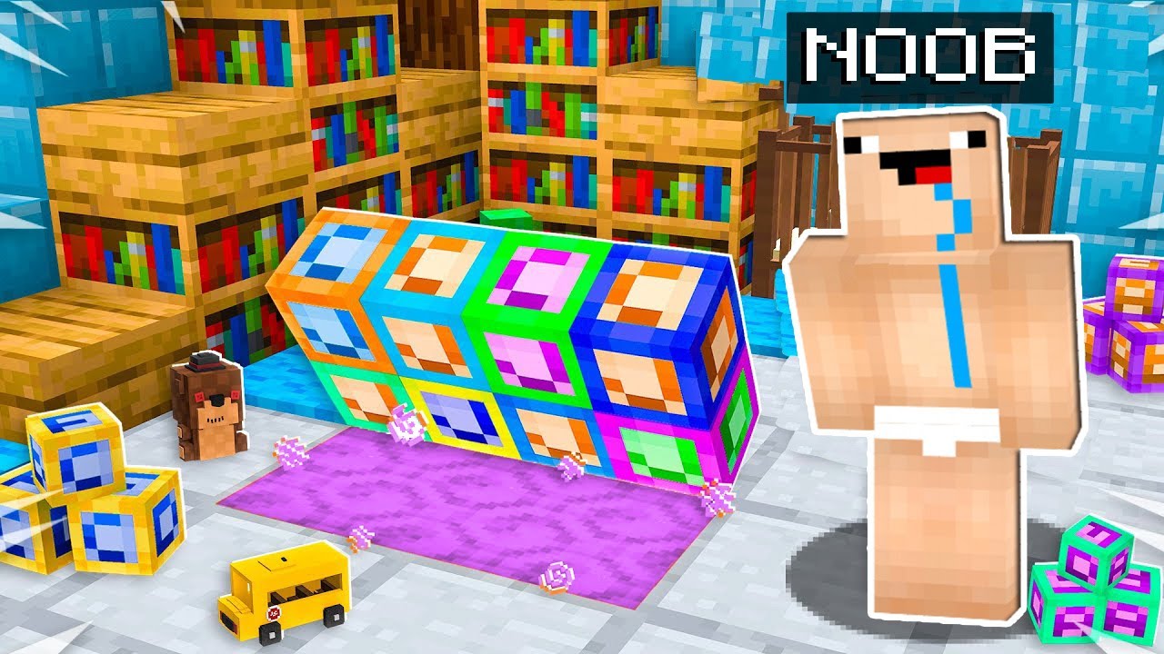 OBJEVIL JSEM BABY NOOBUV TAJN&Yacute; PORTAL KTER&Yacute; VEDE DO SVĚTA HRAČEK V MINECRAFTU! 🙀