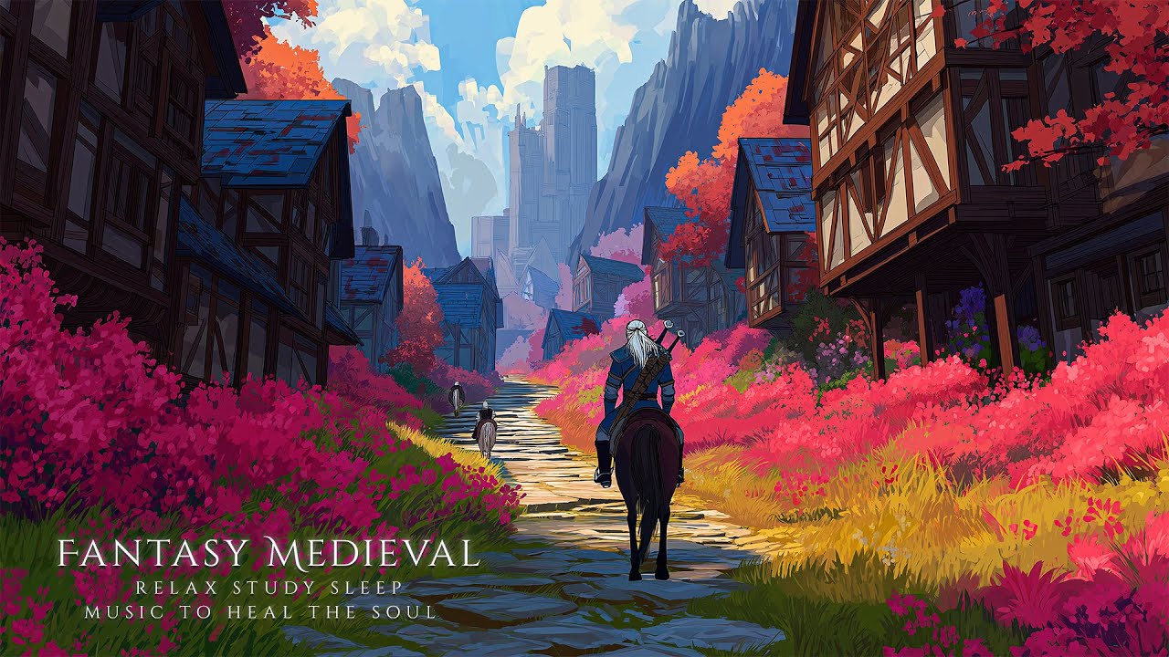 Fantasy Medieval Music to Heal the Soul | Relax, Study, Sleep & Meditate