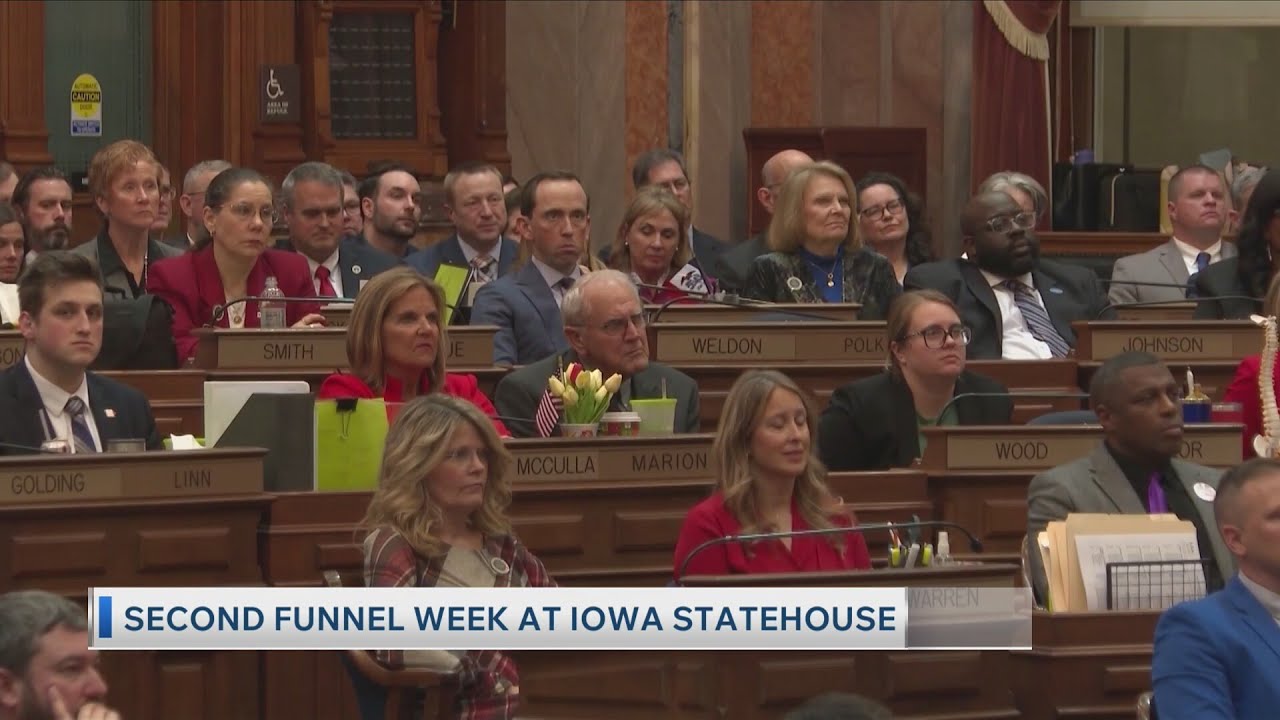 Second Funnel Week At Iowa Statehouse