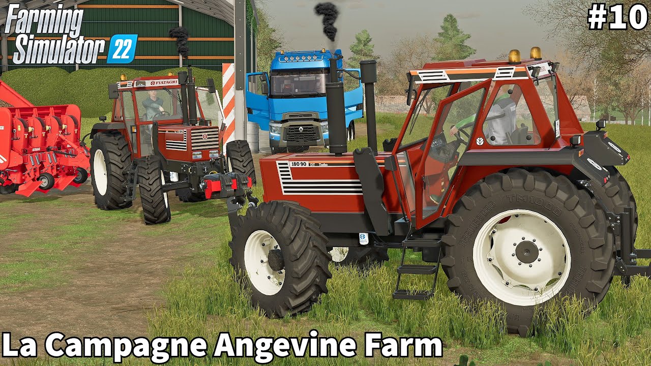 Selling Eggs, Spreading Manure & Potato Plantation │La Campagne Angevine│FS 22│Timelapse#10
