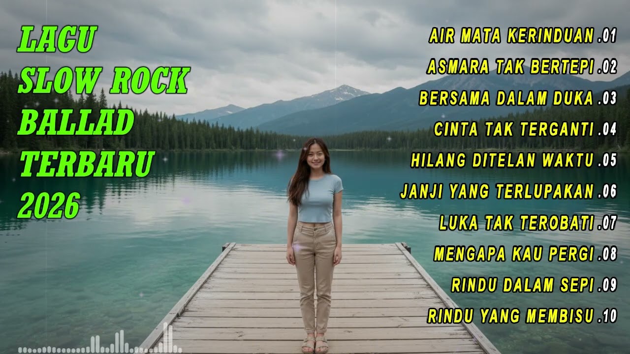 Lagu Bikin Nangis 😭 | Lagu Sedih Patah Hati 💔 Ballad Slow Rock Terbaru 2025 – Air Mata Kerinduan