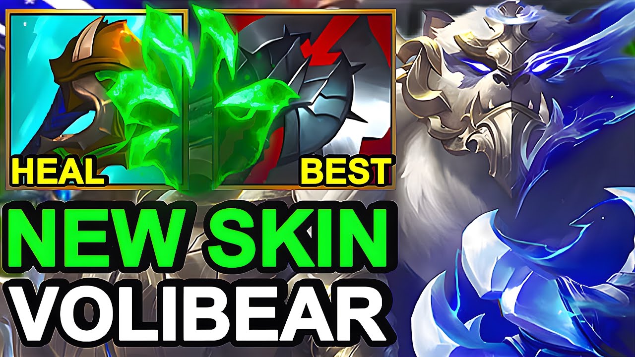 Wild Rift China Volibear Top - New Skin Best Volibear Build Runes - Duality Dragon Volibear Skin