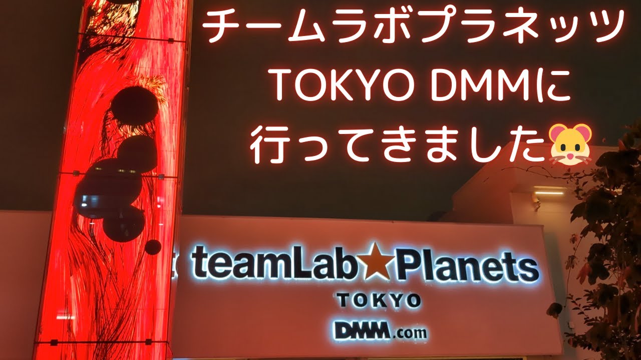 チームラボプラネッツ TOKYO DMMに行って双極症の一人語りをしてみた。