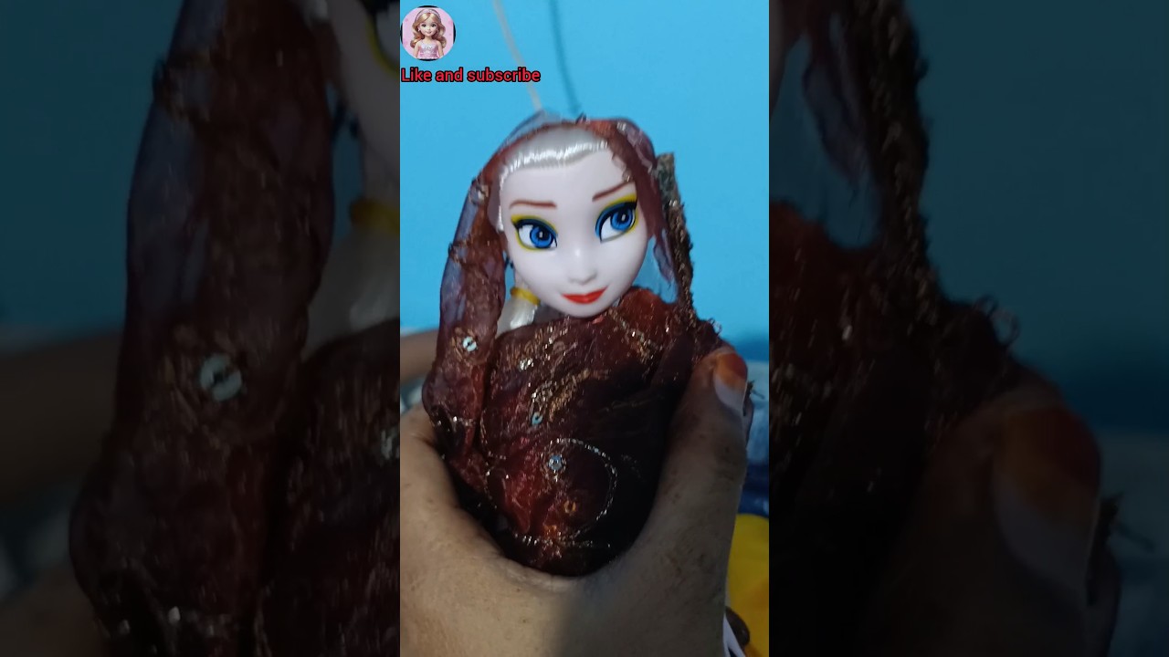 Doll Ko Saree Kaise Banaye | Doll Saree Making 