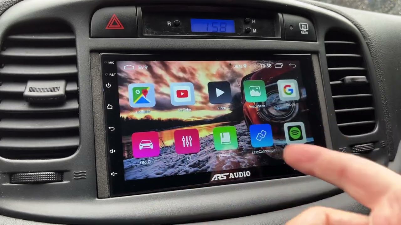 Hyundai Accent Era Android Teyp-Double Ekran
