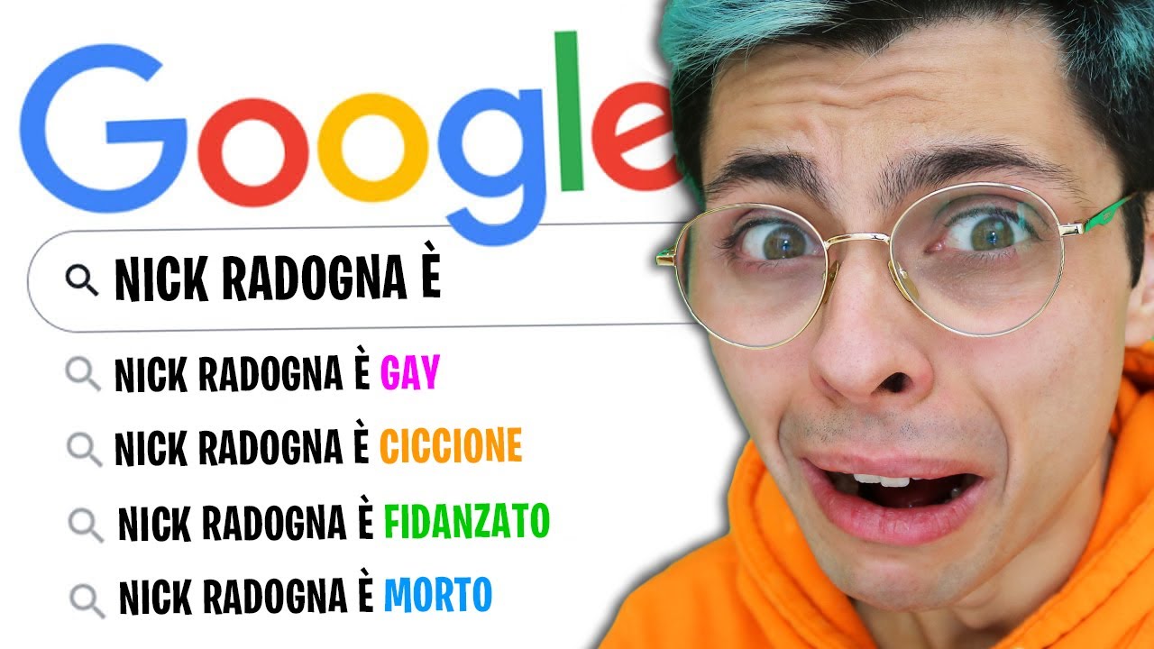 NON DOVEVO CERCARMI SU GOOGLE...