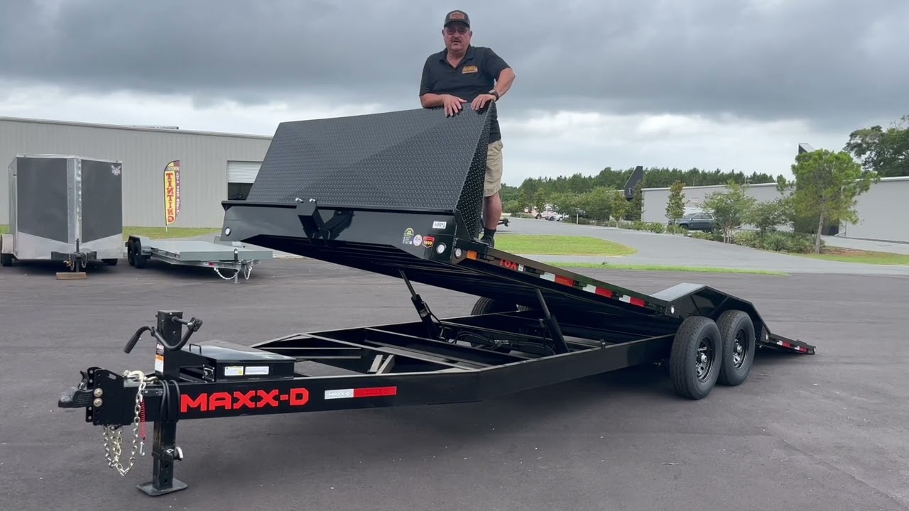 Rock Guard Nose now available on MAXX-D Tilt Trailers! - Ocala Trailer
