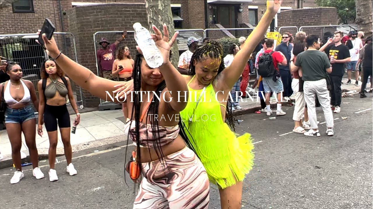 Notting Hill Carnival🇬🇧🎉 - Kyara Esser #travelvlog