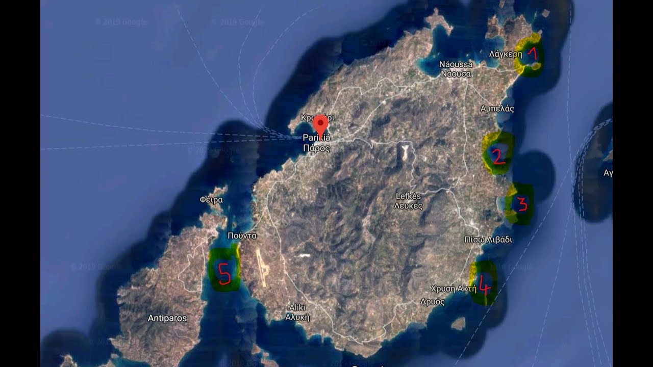 Paros spot guide - Windsurf in Greece