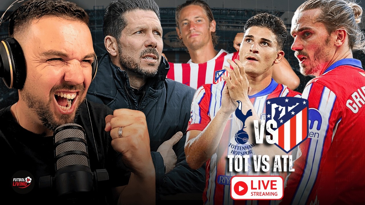 🔴 TOTTENHAM VS ATLETICO MADRID EN VIVO | OCTAVOS CHAMPIONS LEAGUE 18 MARZO 2026 👉 FUTBOL LIVING