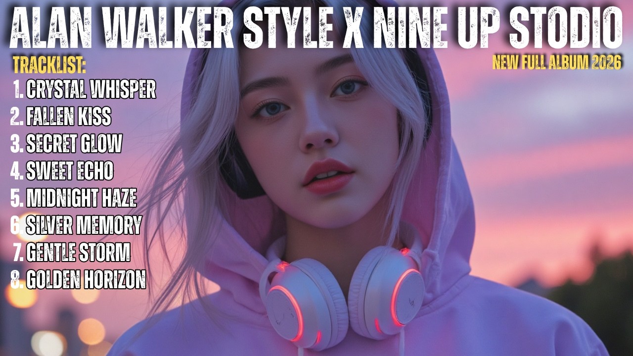 ALAN WALKER STYLE X NINE UP STUDIO | |CRYSTAL WHISPER || NEW FULL ALBUM 2026