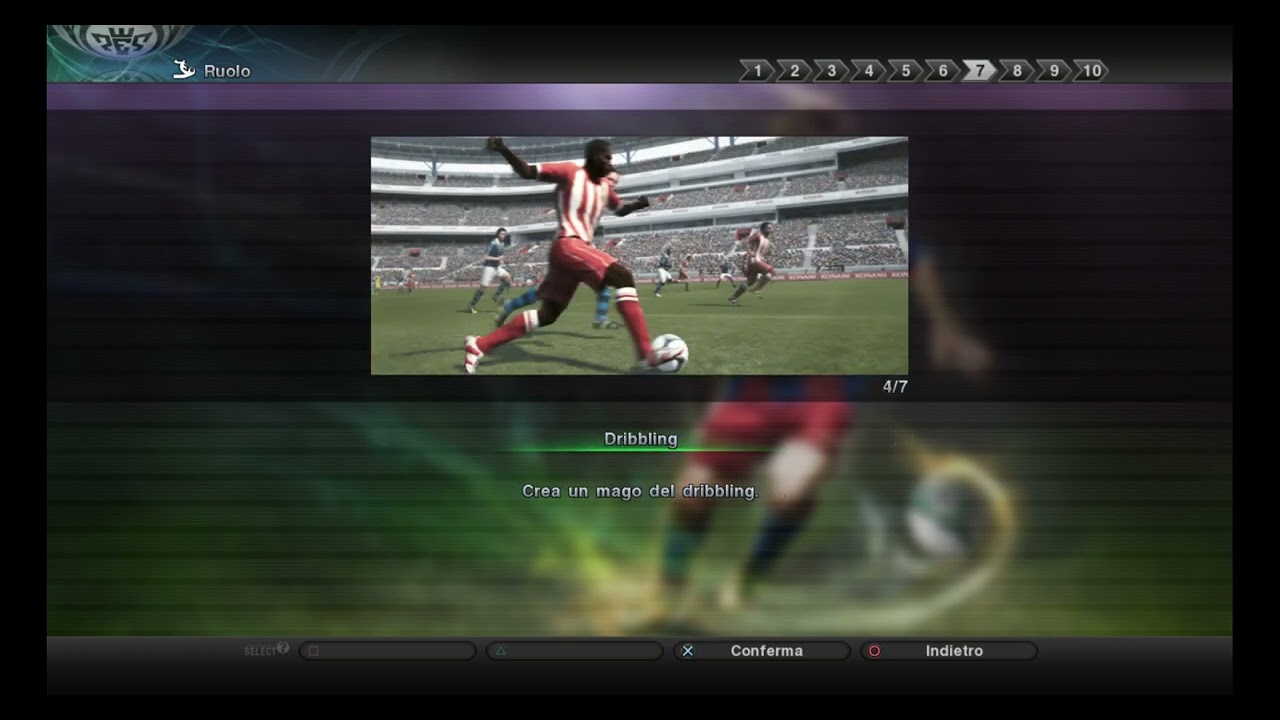 carriera diventa un mito su Pro Evolution Soccer 2011