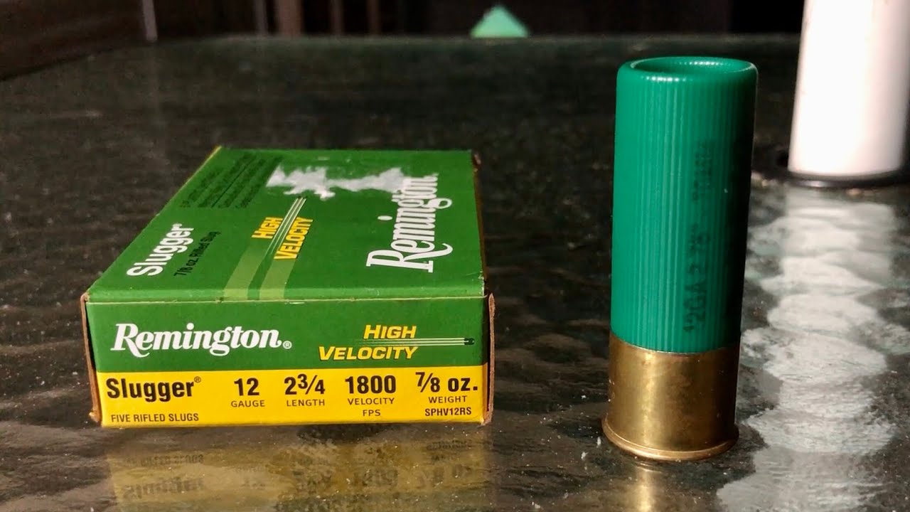 Remington 12 Gauge Slugger 7/8 Ounce - Breakdown