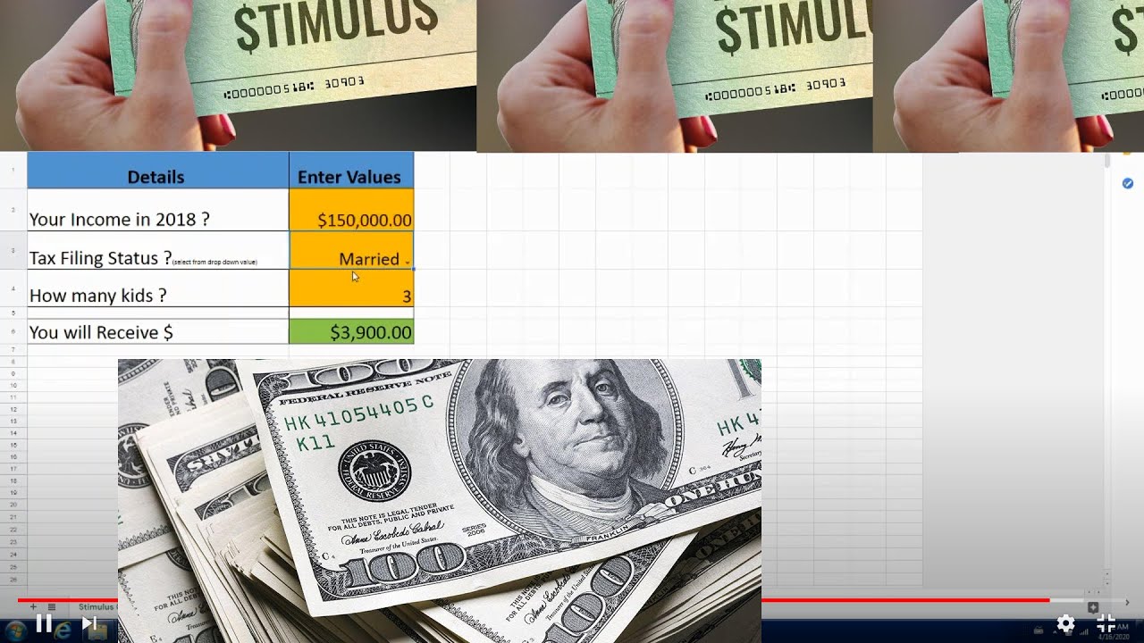 Stimulus Check Calculator