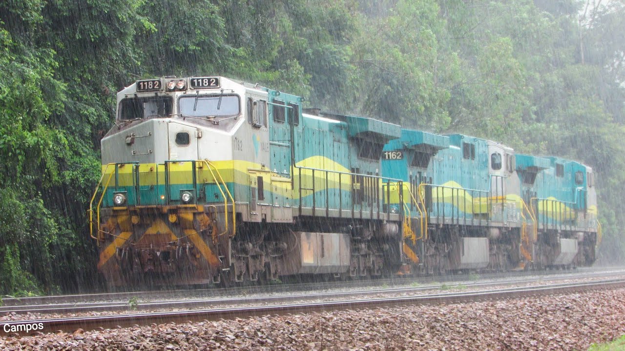 1 Hora de trens na EFVM - Estrada de Ferro Vitória a Minas