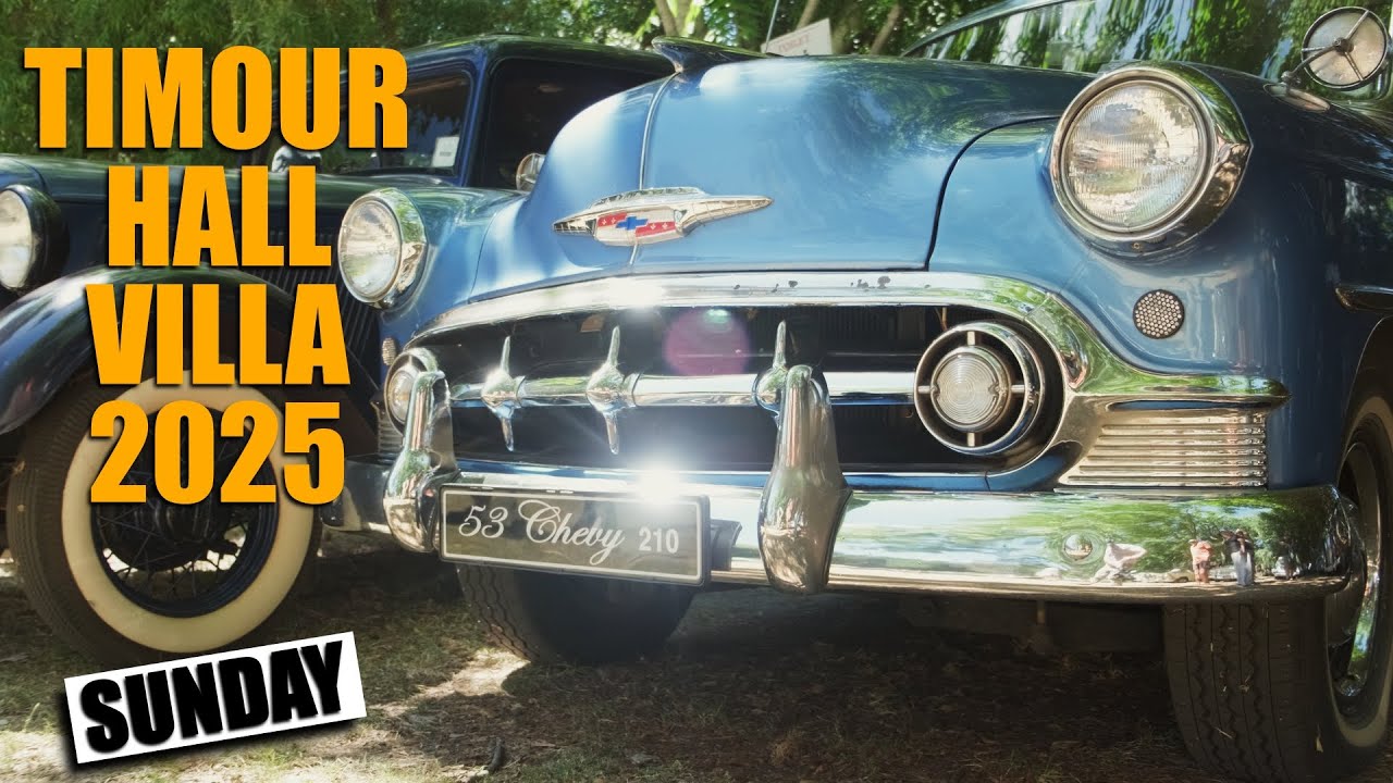 Timour Hall Villa 2025 | Classic Car and Bike Show