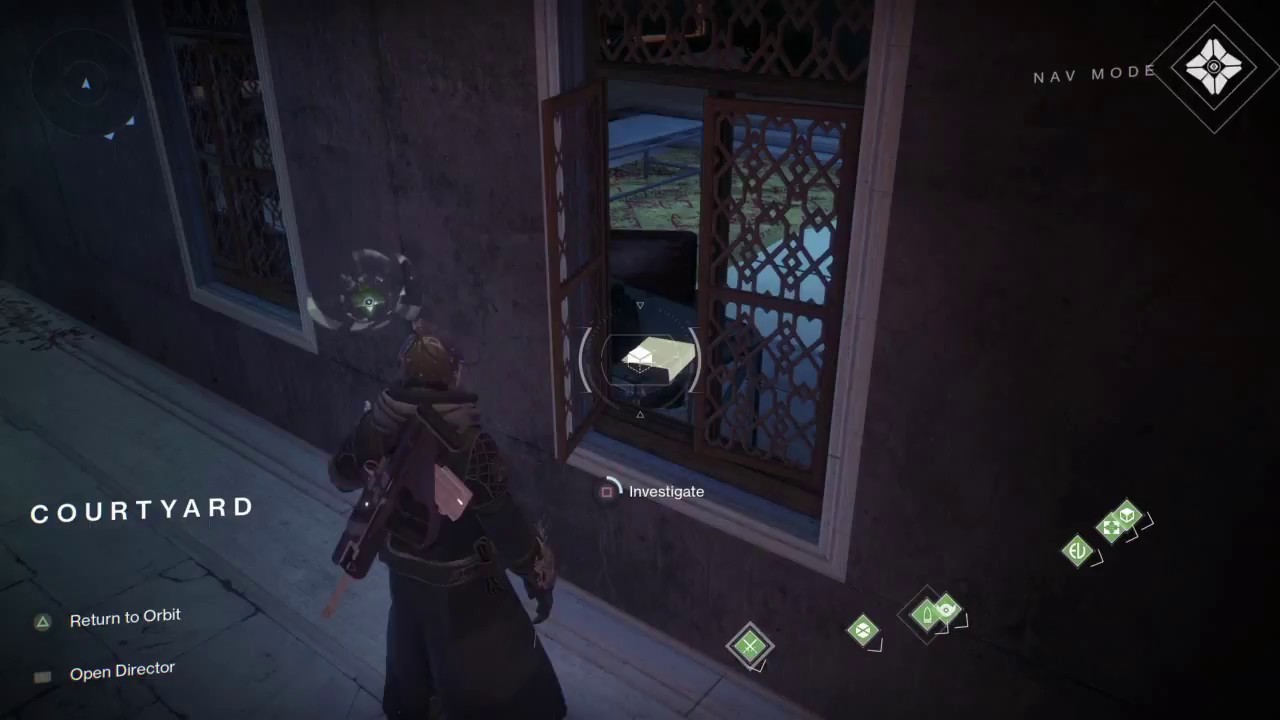 Ghost Scan - Tower, Courtyard (#7)