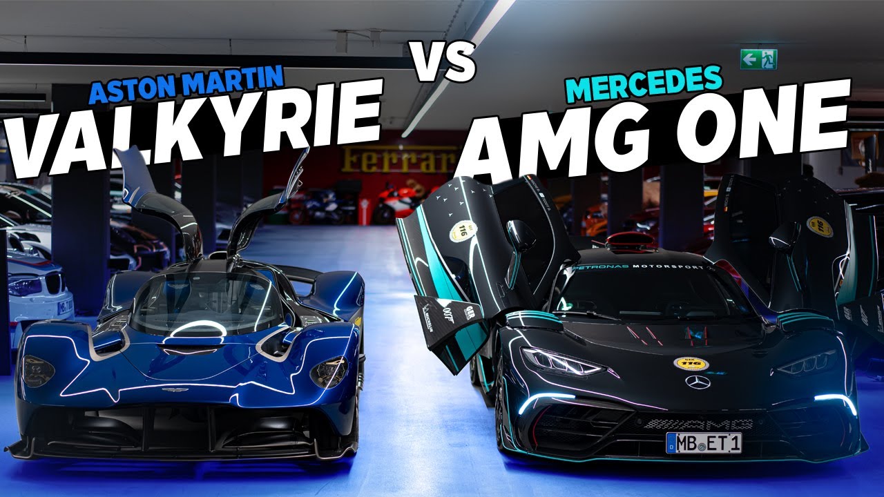 Mercedes AMG ONE vs. Aston Martin Valkyrie | Welcher ist besser?