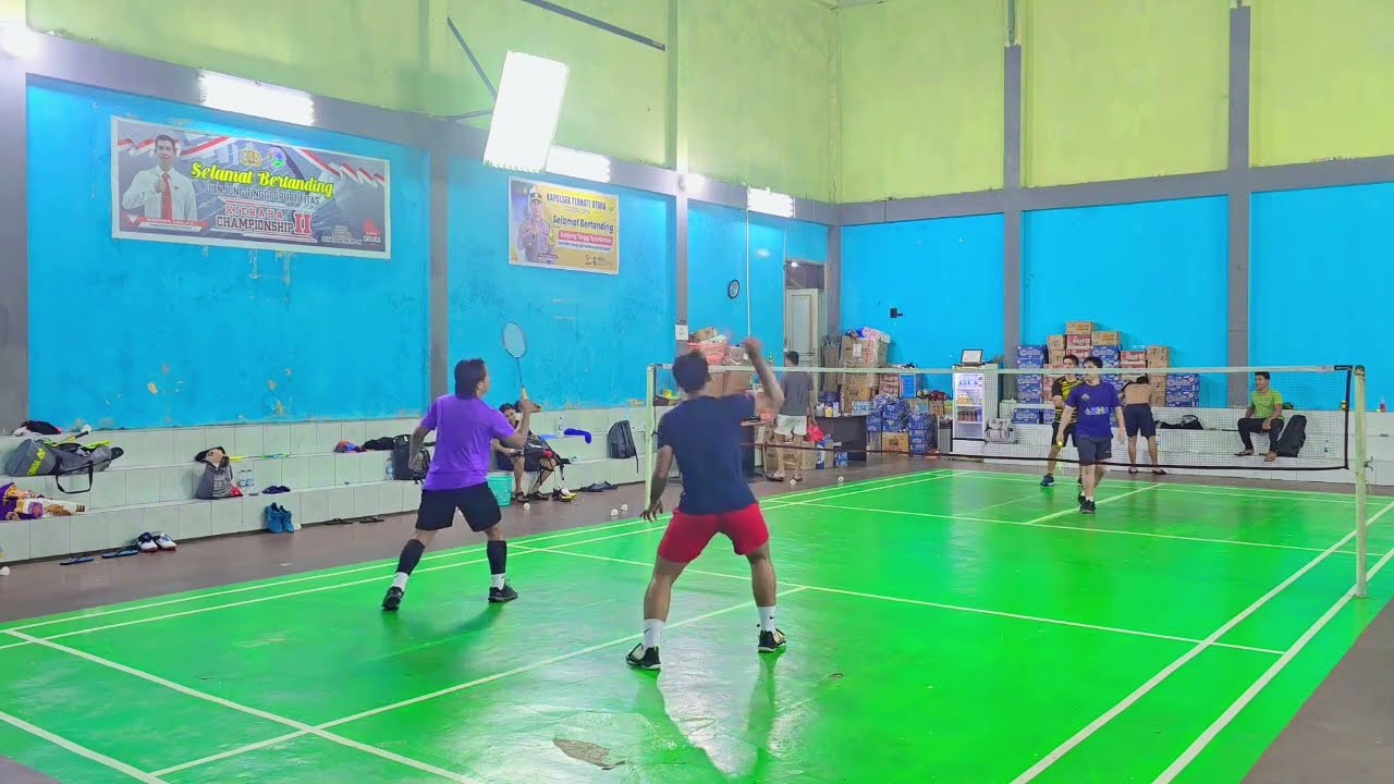 Rafael/Sahrul VS Fatur/Azis | GOR Bulutangkis Koloncucu