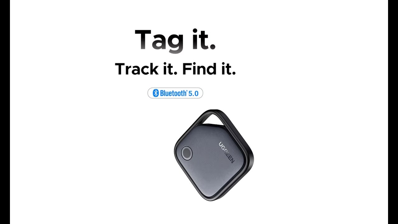 UGREEN Smart Tag Bluetooth Tracker, Keys Finder Locator SmartTag For iPhone Apple Find My (only IOS)