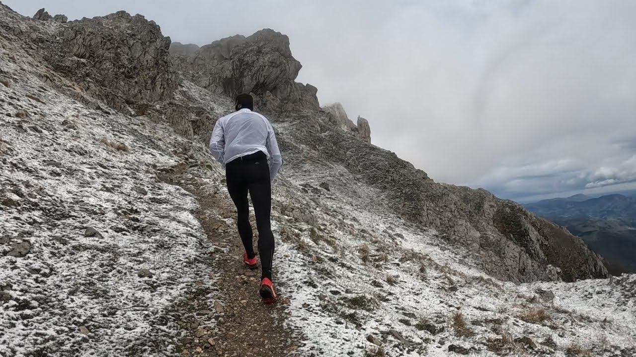 Entrenamientos por el recorrido Zegama-Aizkorri.