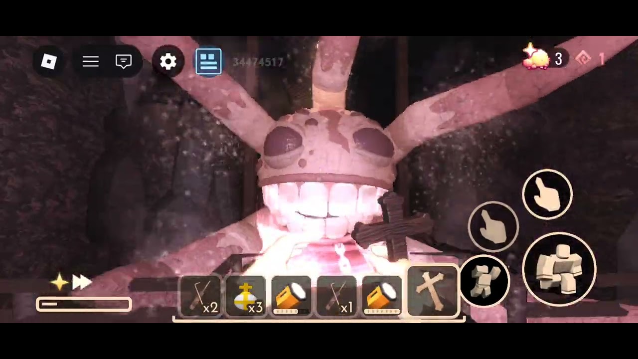 Me playing doors floor 2 with admi. Pannle