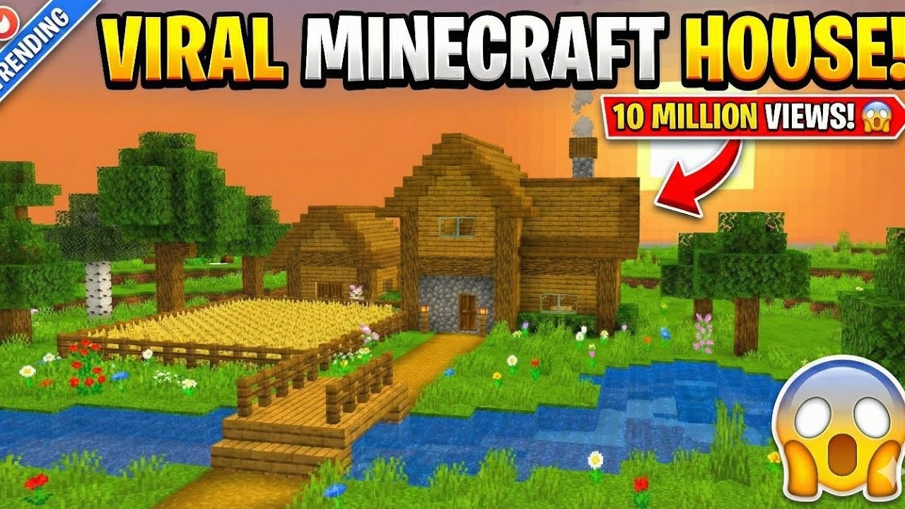 Minecraft Me Sabse Easy House Kaise Banaye?🔥