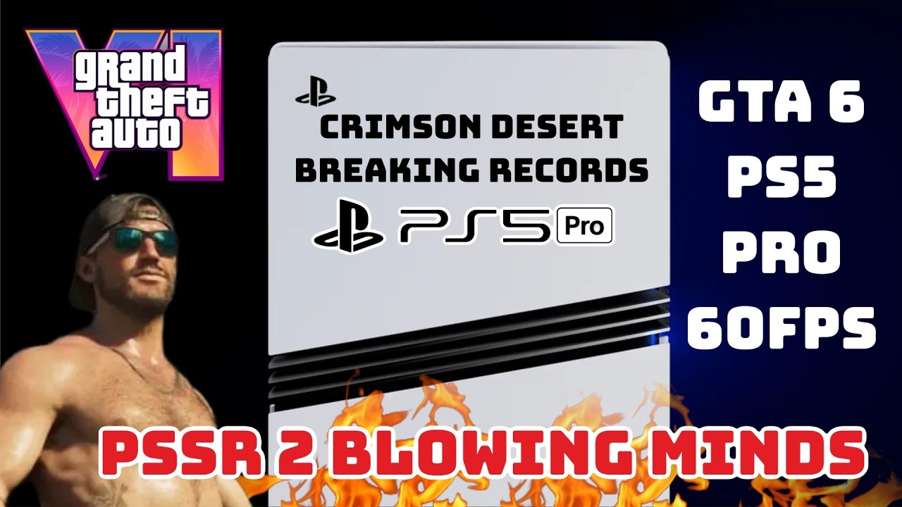 GTA 6 PS5 Pro 60 FPS Only Report - PSSR 2 Blowing Minds - Starfield PS5 - New PS Portal Update
