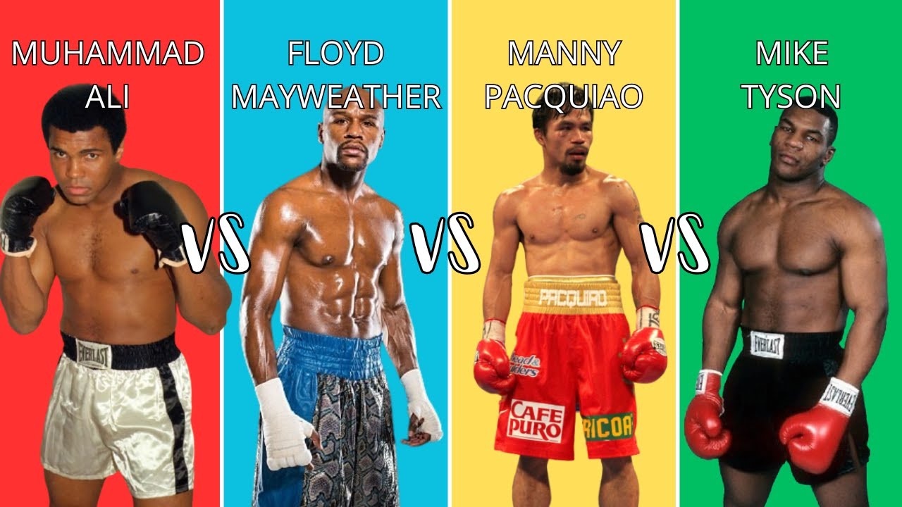 Muhammad Ali vs Floyd Mayweather vs Manny Pacquiao vs Mike Tyson