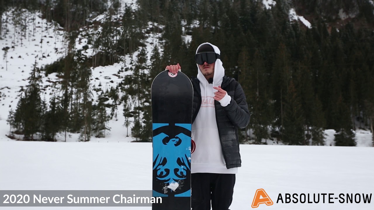2019 / 2020 | Never Summer Chairman Snowboard | Video Review