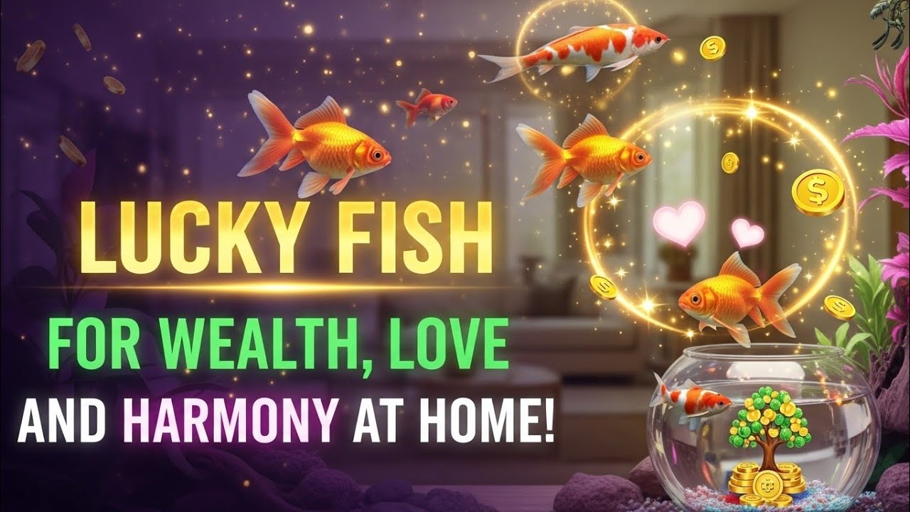 Lucky Fish for Wealth, Love, and Harmony at Home     